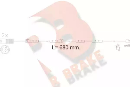 Контакт R BRAKE 610606RB